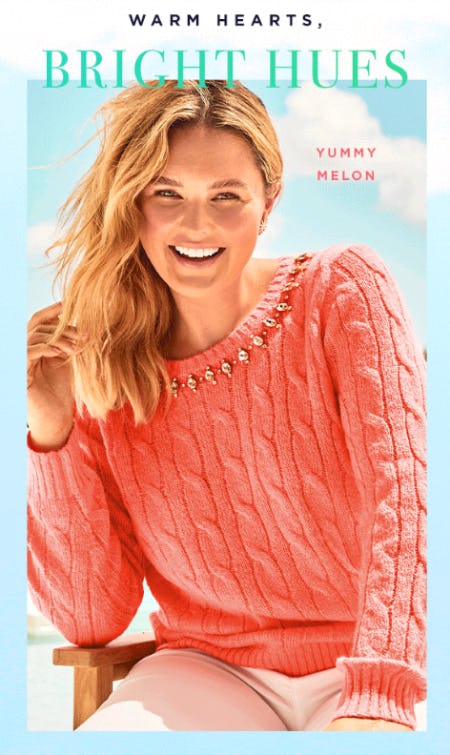 Just Dropped: Colorful & Giftable Sweaters from Lilly Pulitzer
