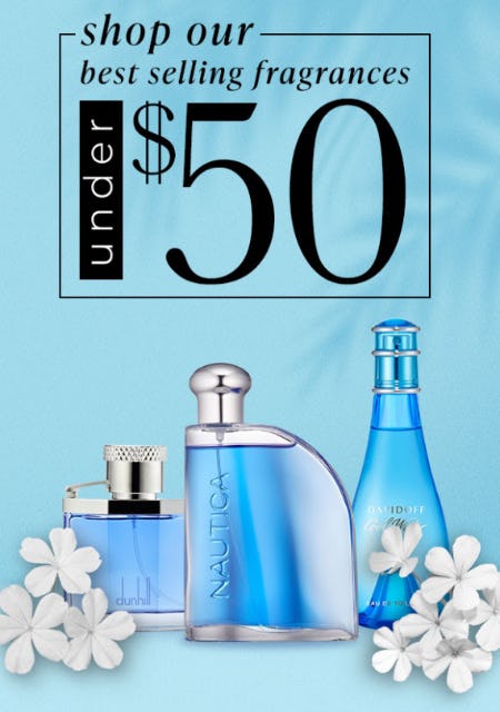 Best Selling Fragrances Under $50 from Perfumania                              