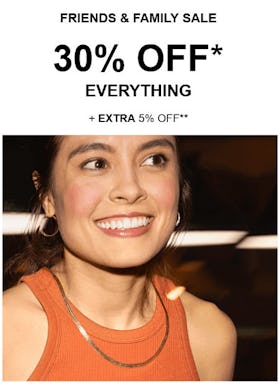 30% off Everything