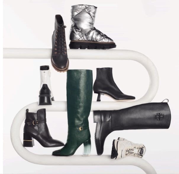 Time for fall boots from Tory Burch