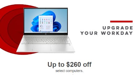 Up to $260 Off Select Computers
