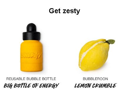 Get Zesty from LUSH