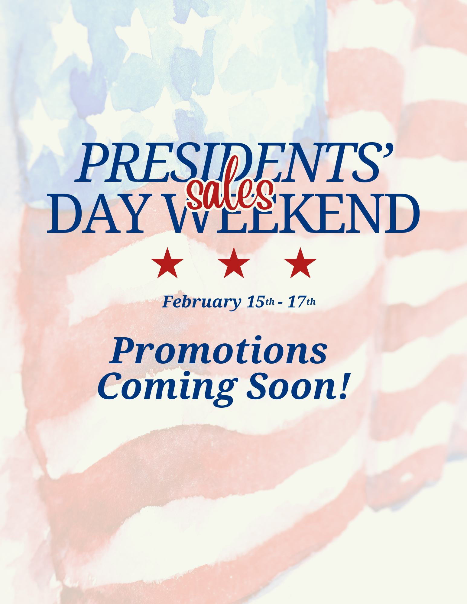 Outlets at Castle Rock Presidents' Day Weekend Sales