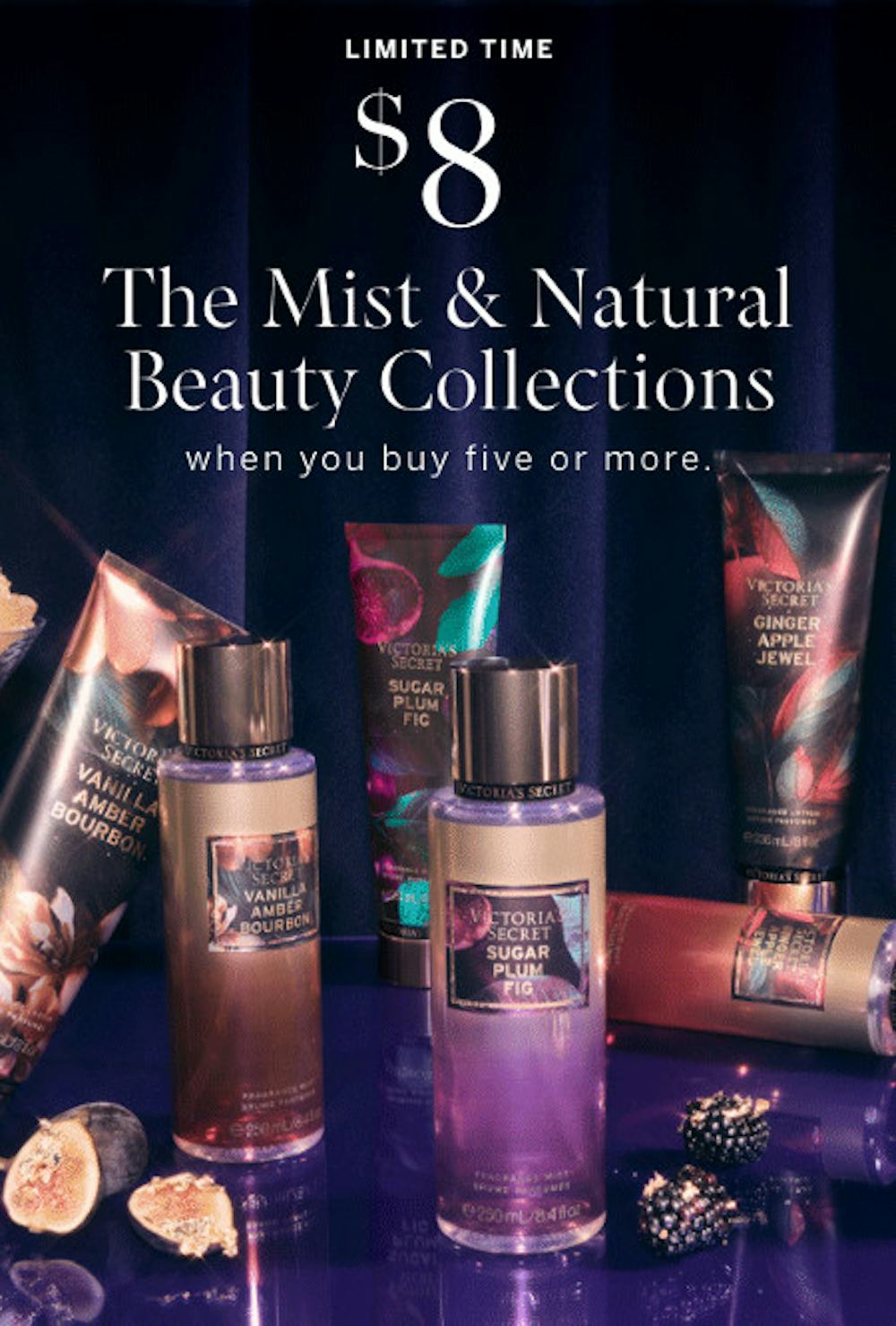 The Mist & Natural Beauty Collections $8