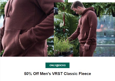50% Off Men's VRST Classic Fleece from Dick's Sporting Goods