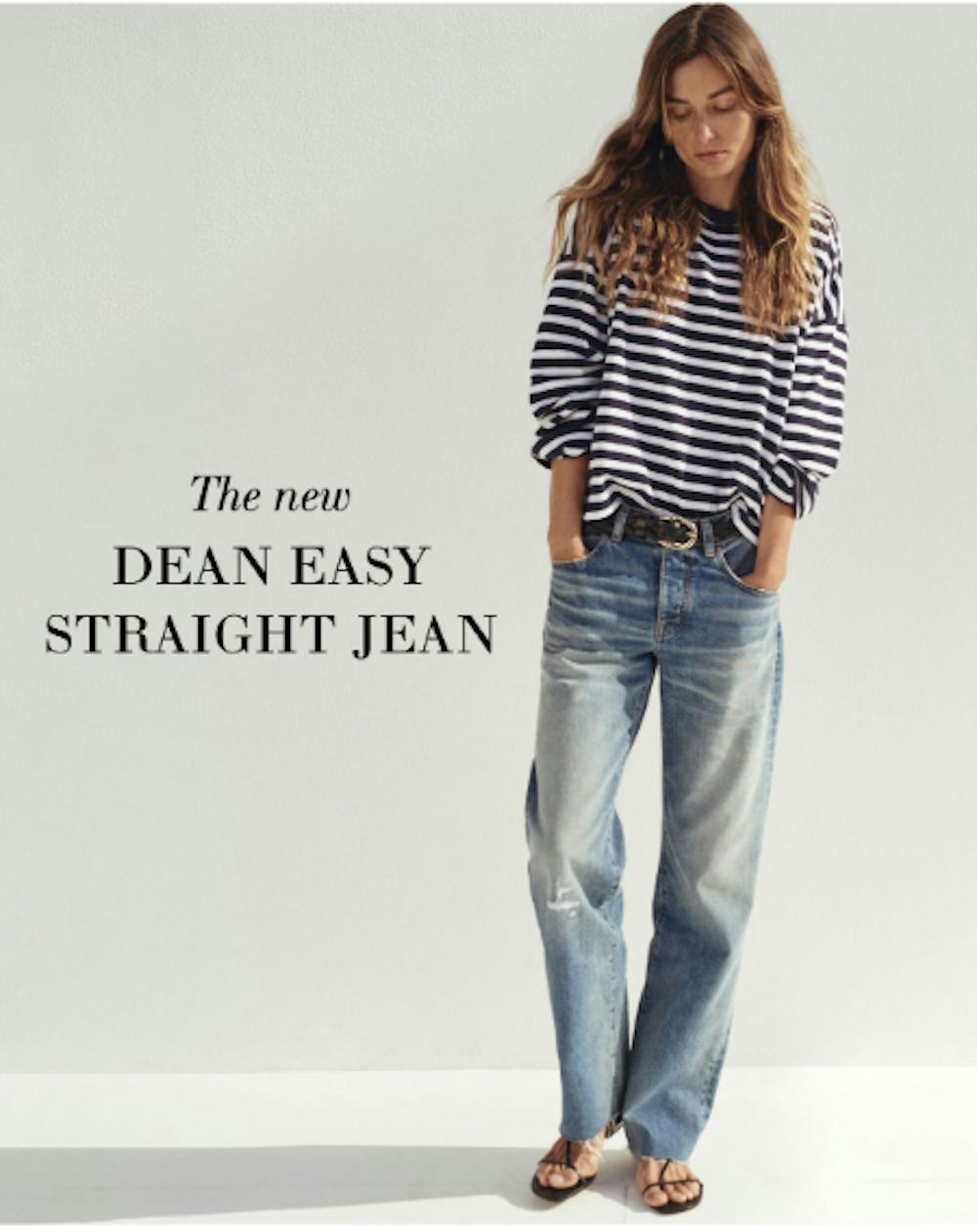 The New Dean Easy Straight Jean