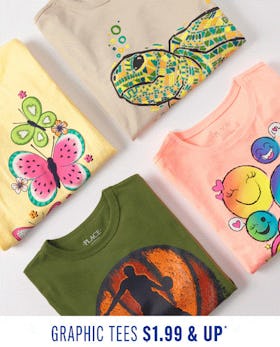 Graphic Tees $1.99 and Up