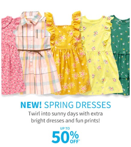 Up to 50% Off Dresses from Carter's