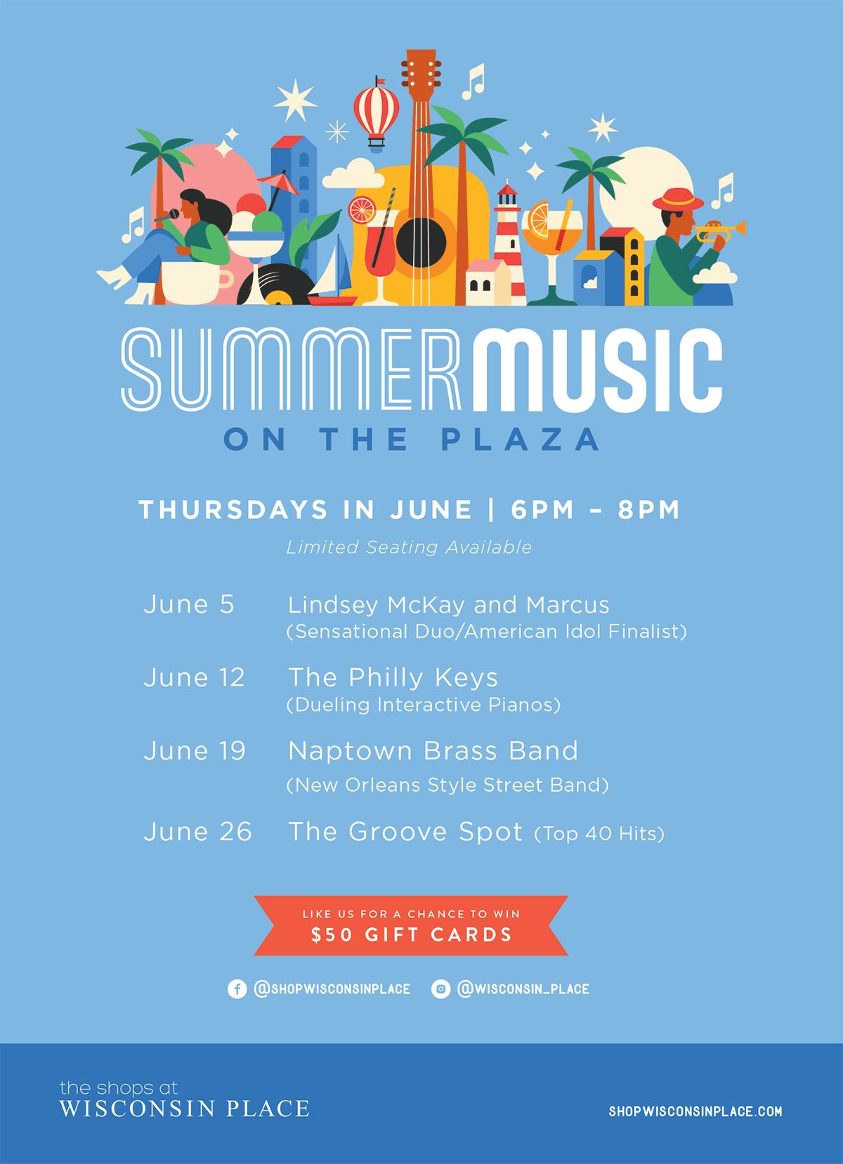 Summer Concert Line Up