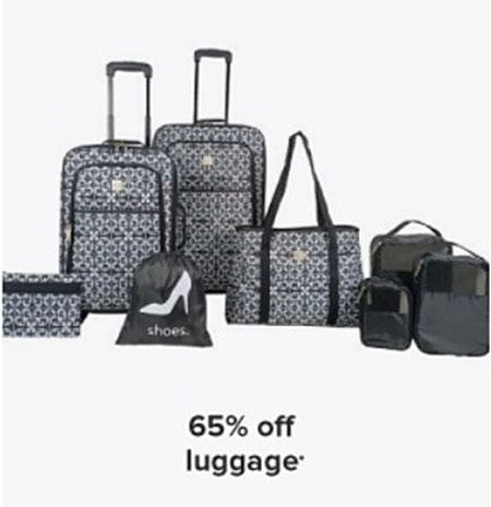 65% Off Luggage from Belk