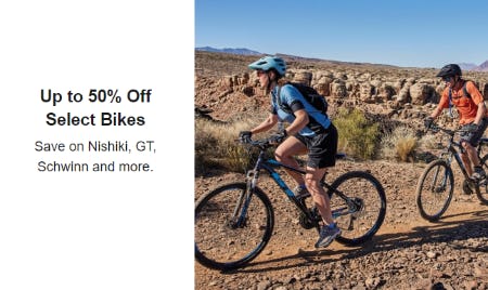 Up to 50% Off Select Bikes from Dick's Sporting Goods