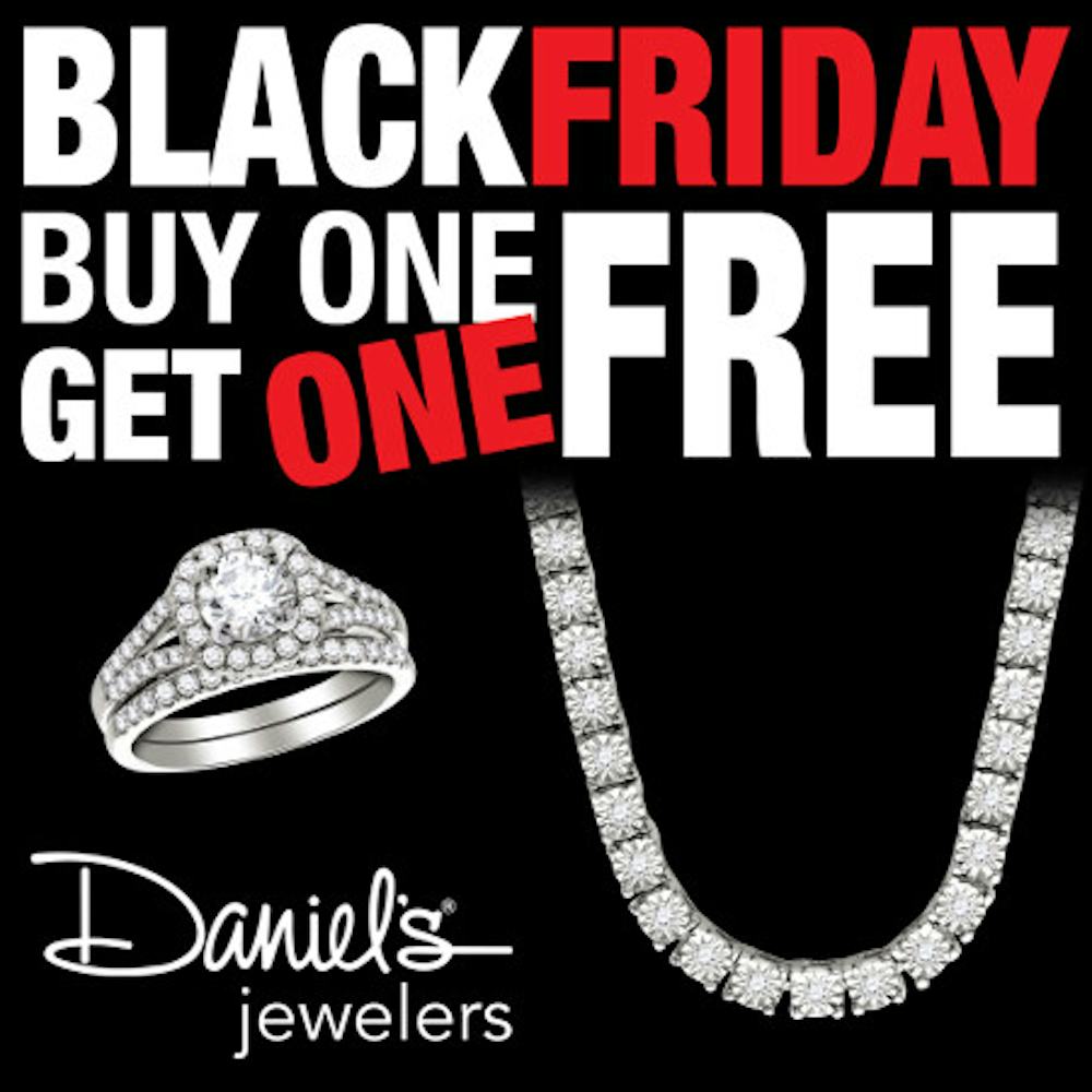 Daniel's Jewelers Black Friday BOGO FREE