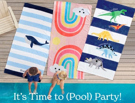 It's Time to (Pool) Party from Pottery Barn Kids