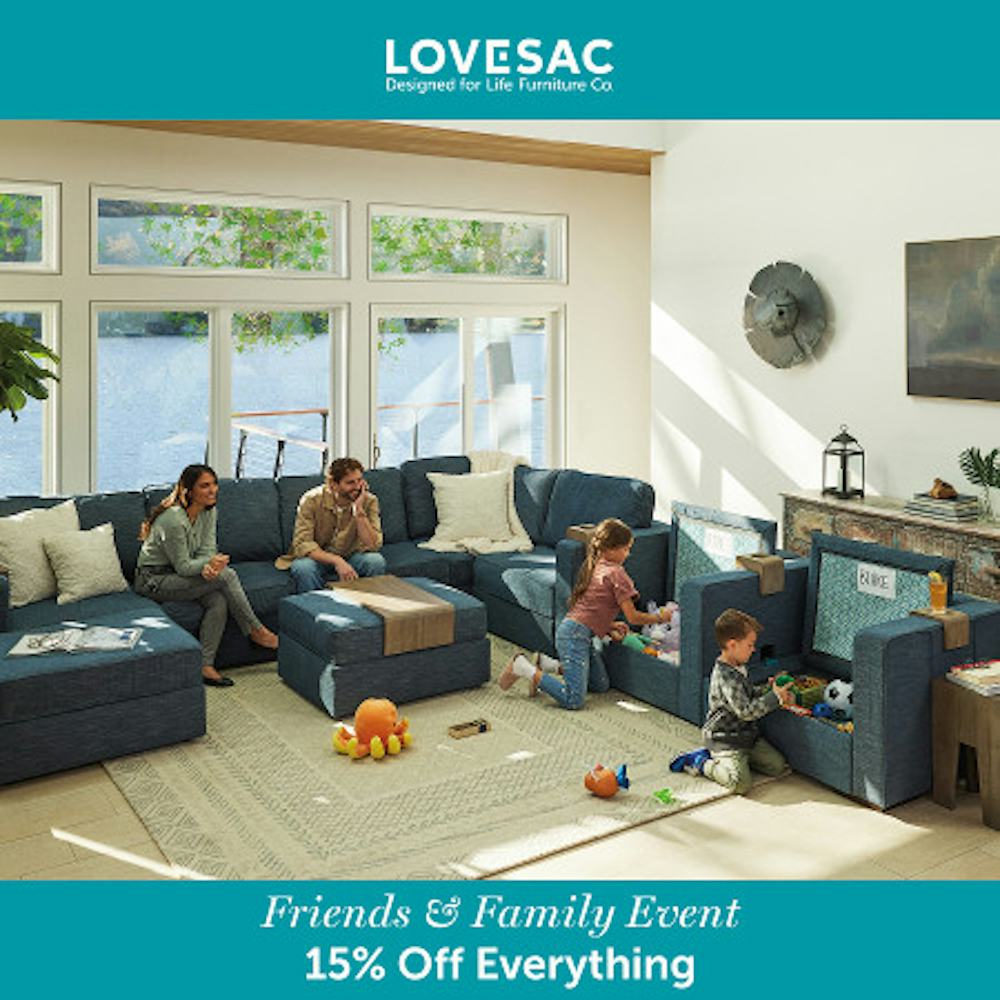 Friends & Family Event 15% Off Everything