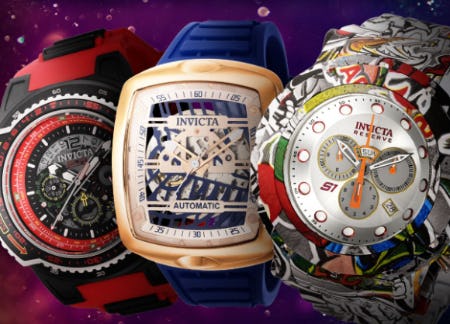 Shop New Arrivals from Invicta