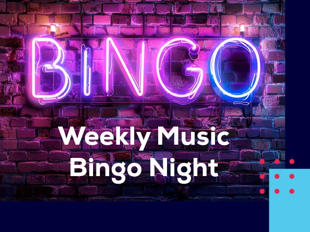 Musical Bingo: Every Tuesday