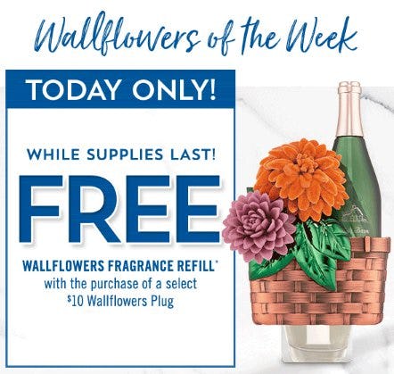 Valley Mall Sales Bath Body Works Free Wallflowers