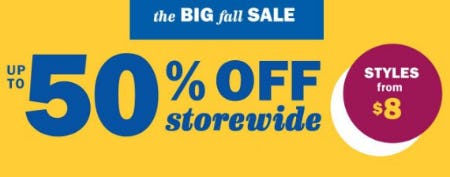 Up to 50% Off Storewide from Old Navy