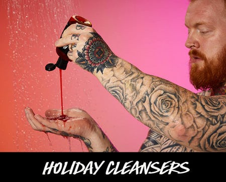 Holiday Cleansers from LUSH