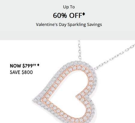 Valentine's day store kay jewelers