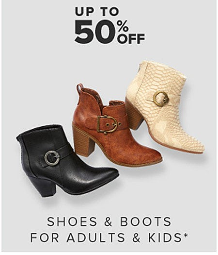 Up to 50% Off Shoes & Boots For Adults & Kids from Belk