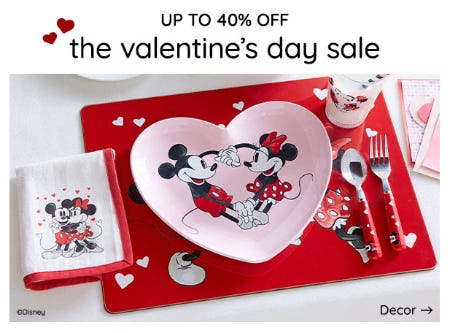 Up to 40% Off The Valentine's Day Sale from Pottery Barn Kids