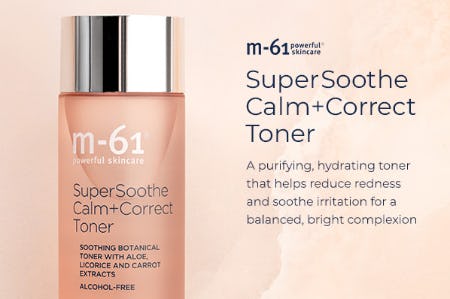 M-61 SuperSootheCalm+CorrectToner from Bluemercury