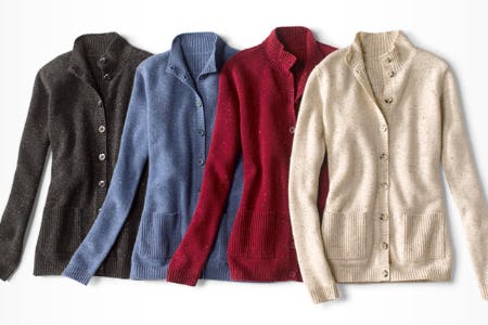 The Casual Side of Cashmere from Orvis