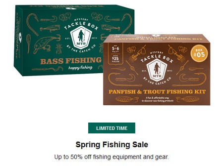 Up to 50% Off Fishing Equipment and Gear from Dicks Sporting Goods