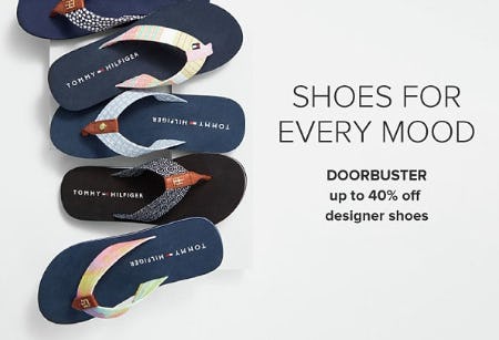 Up to 40% Off Designer Shoes