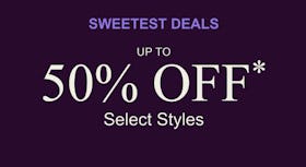 Up to 50% off Select Styles