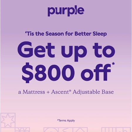 Black Friday Sale from Purple