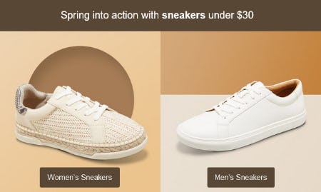 sneakers under $30