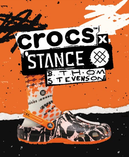 Create Anywhere with B. Thom Stevenson and Crocs from STANCE