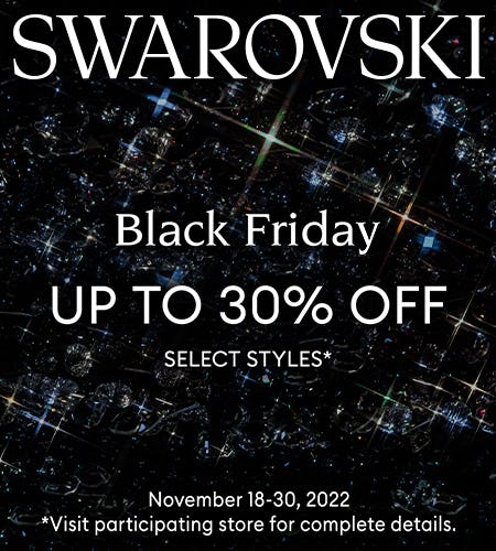 Black Friday Sale from Swarovski