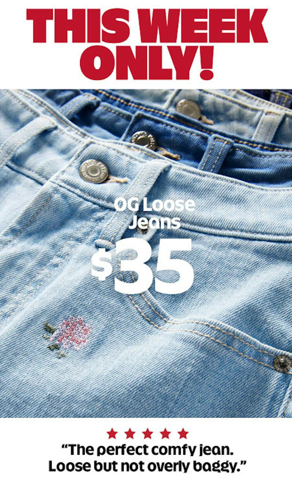 $35 OG Loose Jeans