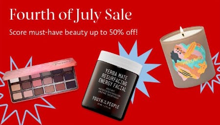 Up to 50% Off Fourth Of July Sale from Sephora                                 
