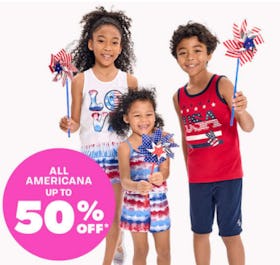 Up to 50% Off All Americana