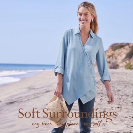 Washed TENCEL™ Tunic from Soft Surroundings