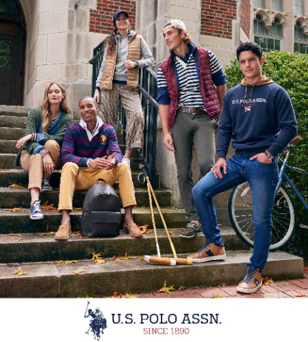 Fall Essentials from $12.99 at U.S. Polo Assn. from U.S. Polo Assn.