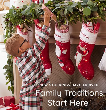 New Stocking Collections from Pottery Barn Kids
