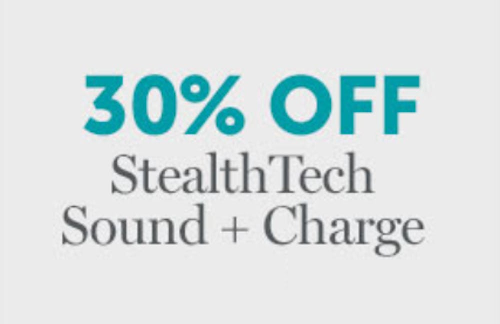 30% Off StealthTech Sound + Charge