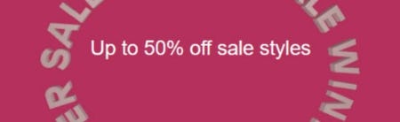 Up to 50% Off Sale Styles