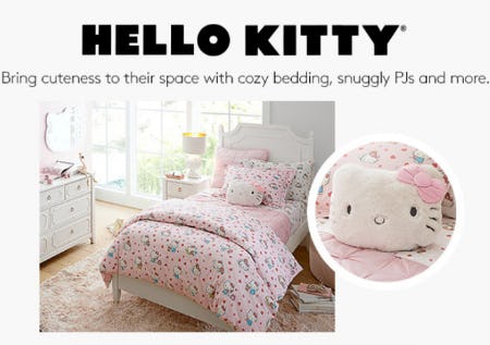 The Hello Kitty Collection At Pottery Barn Kids Shops At Merrick