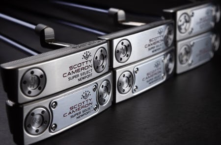New Scotty Cameron Super Select Putters from Golf Galaxy