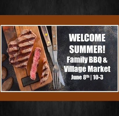 2024 Westbrook Summer Family BBQ and Village Market Day