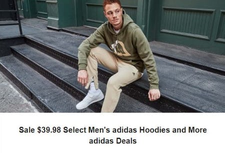 $39.98 Select Men's adidas Hoodies and More adidas Deals