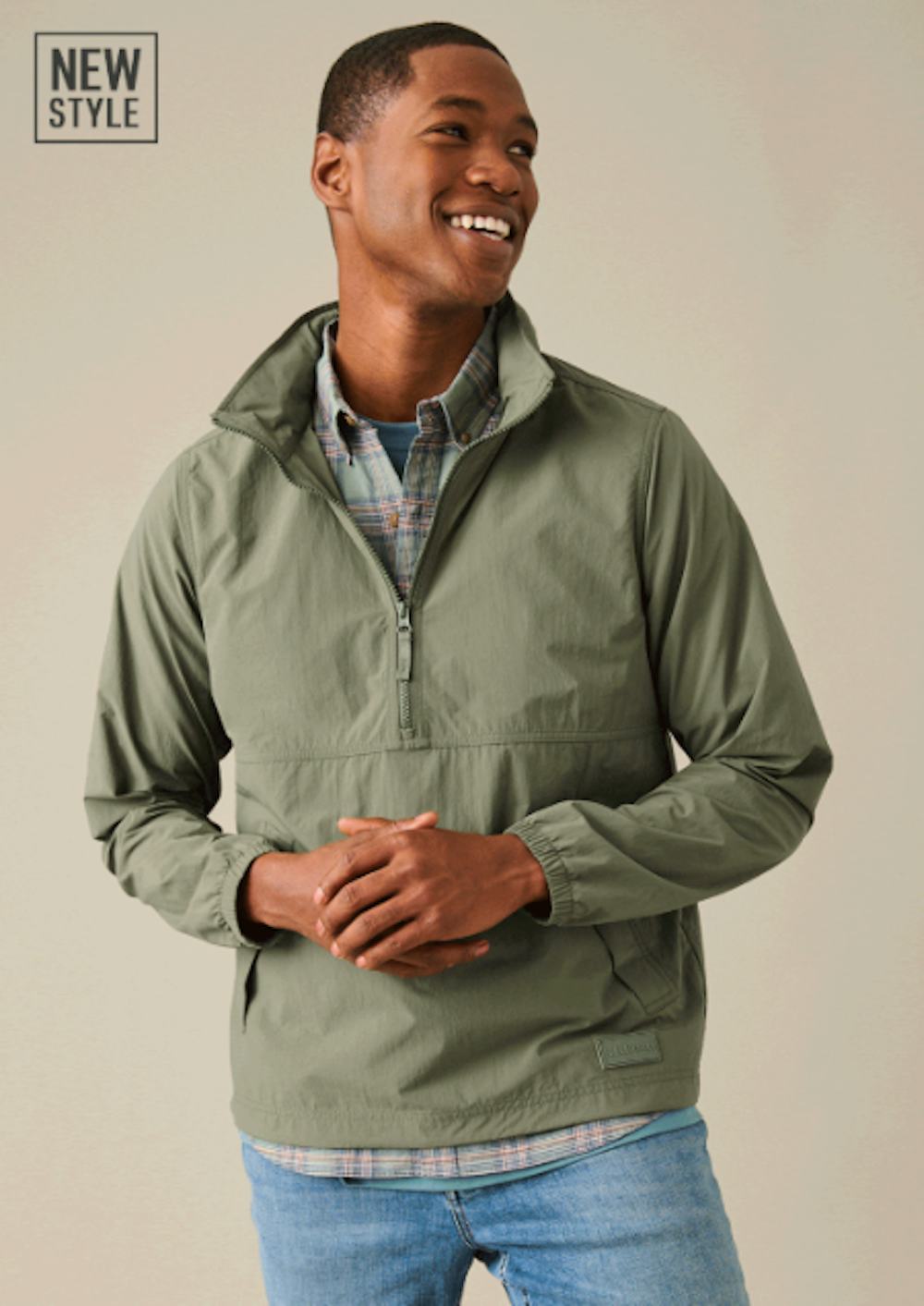 NEW Light & Airy Anorak Windbreaker