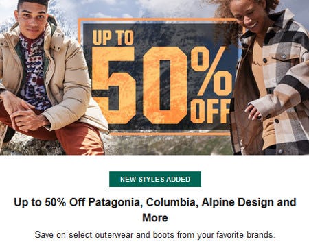 Up to 50% Off Patagonia, Columbia, Alpine Design and More from Dick's Sporting Goods
