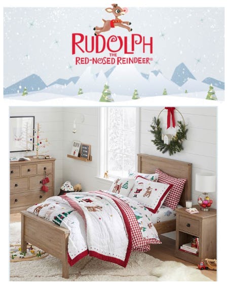 Our New Rudolph® Collaboration from Pottery Barn Kids